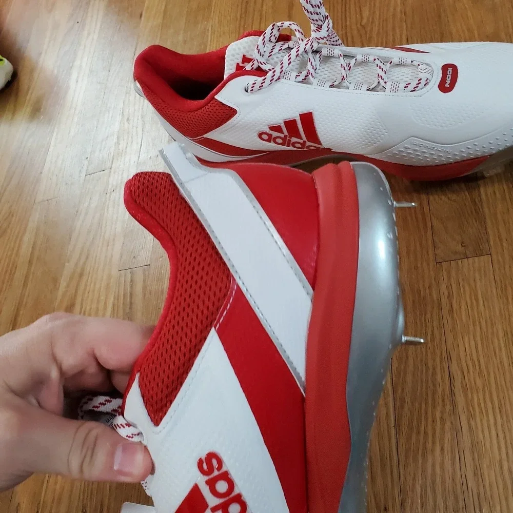 Adidas Icon 7 University Of Indiana Baseball Cleats Mens‎ Sz 15 NWOB